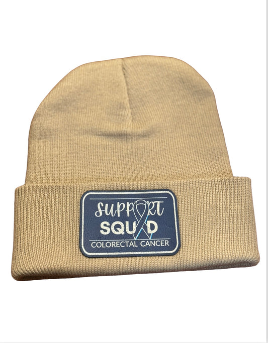 Support Squad Colorectal Cancer Support Beanie