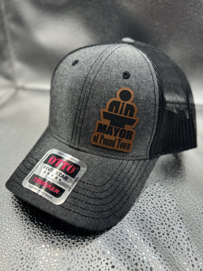 Mayor of Pound Town Trucker Style Hats