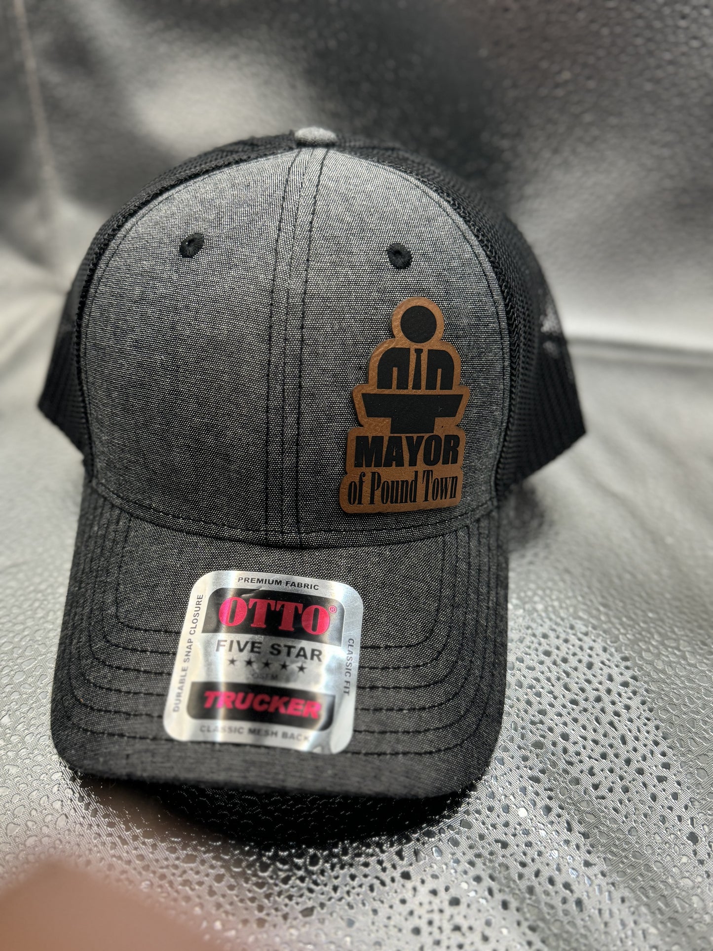 Mayor of Pound Town Trucker Style Hats