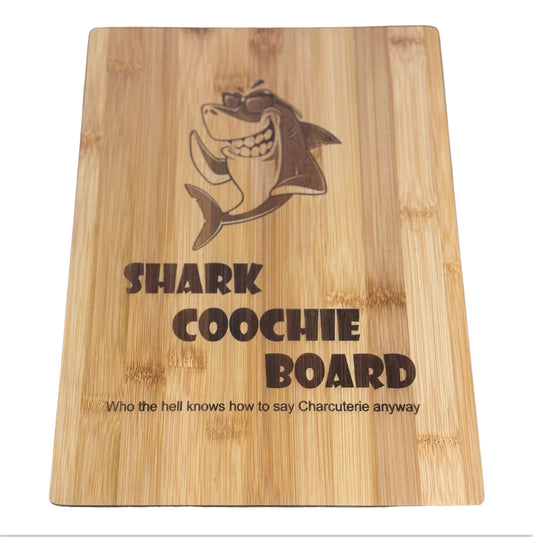 Square Bamboo Shark Coochie Board(Charcuterie Board)